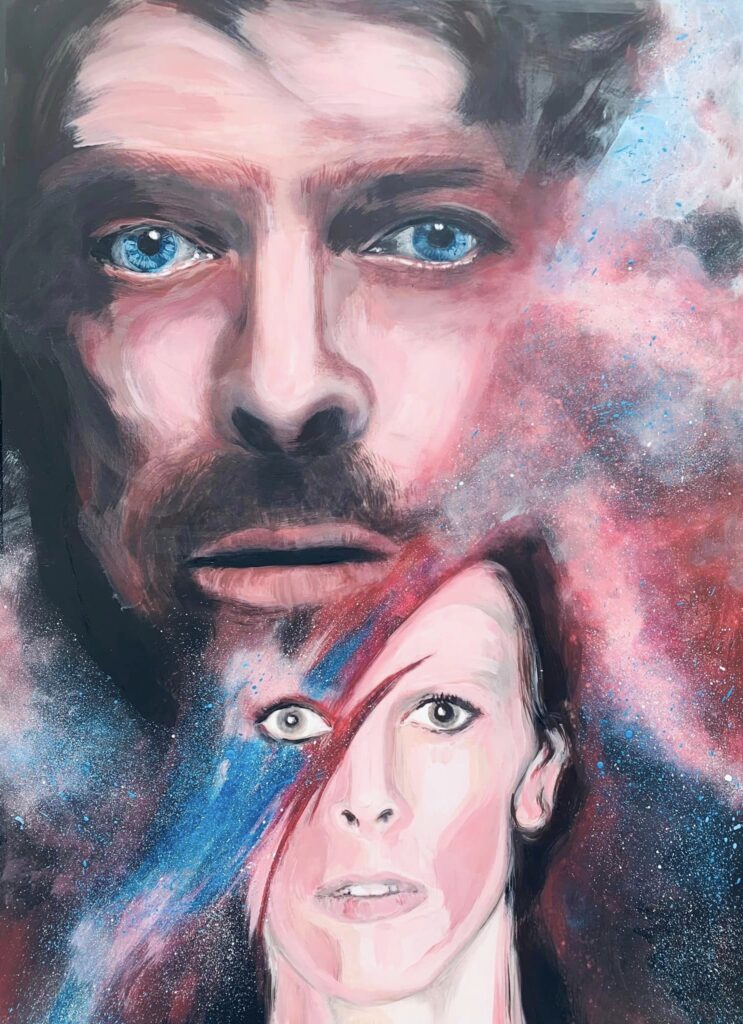 Kasia Korus Art, David Bowie, Station to station